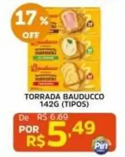 Pinheiro Supermercado torrada bauducco oferta