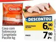 Tenda Atacado Canção - coxa com sobrecoxa congelada oferta