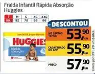 Tenda Atacado Huggies - fralda infantil rapida absorção oferta