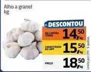 Tenda Atacado A granel - alho oferta