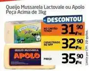Tenda Atacado Lactovale - queijo mussarela lactovale ou apolo peça oferta
