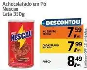 Nescau - achocolatado em pó lata