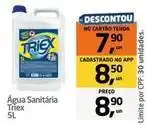 Tenda Atacado Triex - agua sanitaria oferta