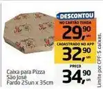 Tenda Atacado São josé - caixa para pizza fardo 25un x 35cm oferta