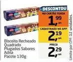 Tenda Atacado Pacote - biscoito recheado quadrado plugados sabores oferta