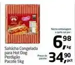 Tenda Atacado Perdigão - salsicha congelada para hot dog oferta