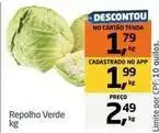 Tenda Atacado Repolho verde oferta