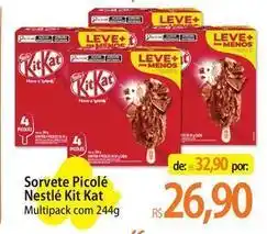 Nestlé - sorvete picolé kit kat