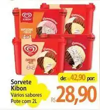 Atacadão Kibon - sorvete oferta