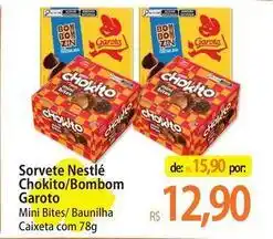 Atacadão Nestlé - sorvete chokto/bombom oferta