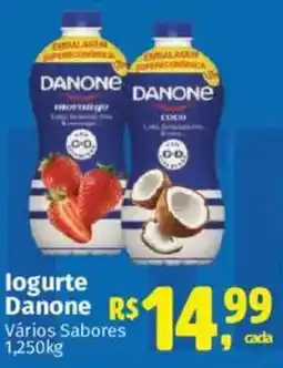 Supermercados Mateus logurte danone vários sabores oferta