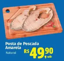 Supermercados Mateus Posta de Pescada Amarela Natural oferta