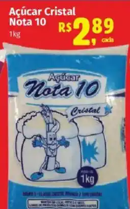 Supermercados Mateus Açúcar Cristal Nota 10 oferta
