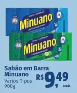 Supermercados Mateus Sabão em barra minuano vários tipos oferta