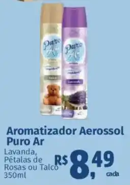 Supermercados Mateus Aromatizador Aerossol Puro Ar oferta
