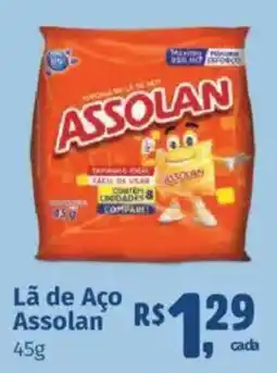 Supermercados Mateus Lã de Aço Assolan oferta