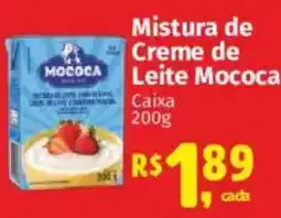 Supermercados Mateus Mistura de Creme de Leite Mococa oferta