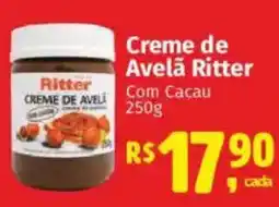 Supermercados Mateus Creme de Avelã Ritter oferta