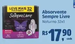 Supermercados Mateus Absorvente sempre livre noturno oferta