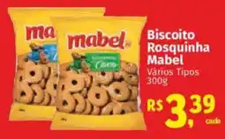 Supermercados Mateus Biscoito Rosquinha Mabel Vários Tipos oferta