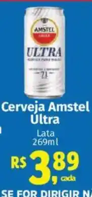 Supermercados Mateus Cerveja Amstel Ultra oferta