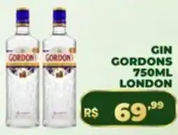 Supermercado Padrão gin gordons london oferta