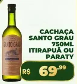Supermercado Padrão Cachaça Santo Grau oferta