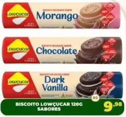 Supermercado Padrão Biscoito lowçucar sabores oferta