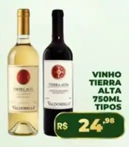 Supermercado Padrão vinho tierra alta oferta