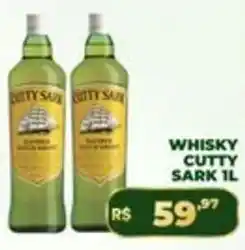 Supermercado Padrão Whisky cutty sark 1l oferta