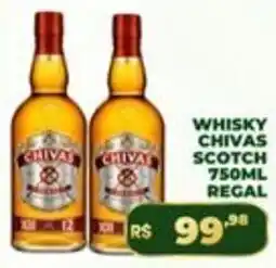 Supermercado Padrão Whisky chivas scotch regal oferta