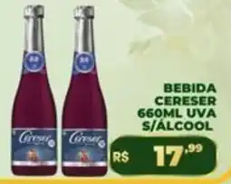 Supermercado Padrão Bebida Cereser 660ml uva s/alcool oferta