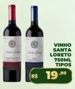 Supermercado Padrão vinho santa loreto oferta