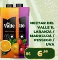 Supermercado Padrão Nectar del valle il laranja / maracujá / pessego / uva oferta