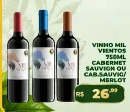 Supermercado Padrão vinho mil vientos oferta