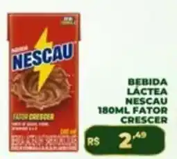 Supermercado Padrão Bebida lactea nescau fator crescer oferta
