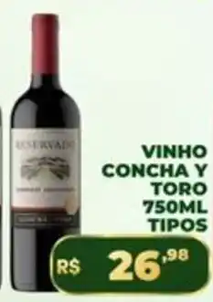 Supermercado Padrão vinho concha y toro oferta