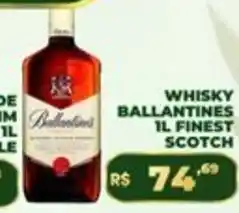 Supermercado Padrão Whisky ballantines finest scotch oferta