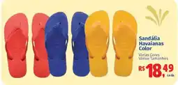 Supermercados Mateus Sandália Havaianas Color oferta