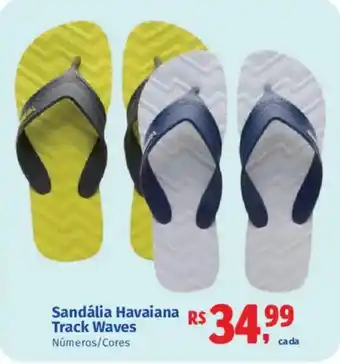 Sandália Havaiana Track Waves