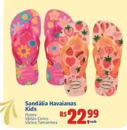 Supermercados Mateus Sandália havaianas kids oferta