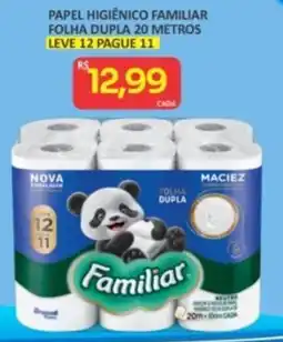 Mix Bahia Papel higiênico familiar folha dupla oferta