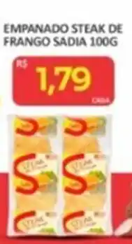 Mix Bahia Empanado steak de frango sadia oferta