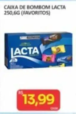 Caixa de bombom lacta favoritos