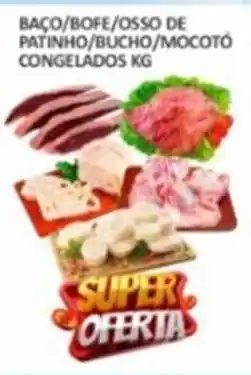 Mix Bahia Bacô/bofe/ossos de patinho/bucho/mocotó congelados kg oferta
