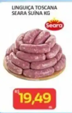 Mix Bahia Linguiça toscana seara suína kg oferta