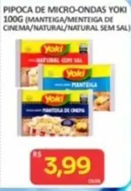 Pipoca de micro-ondas yoki