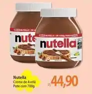 Atacadão Nutella - creme de avelã pote com oferta