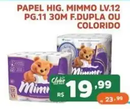 Supermercados Pague Menos Papel hig. mimmo lv.12 oferta
