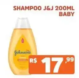 Supermercados Pague Menos Shampoo j&j baby oferta